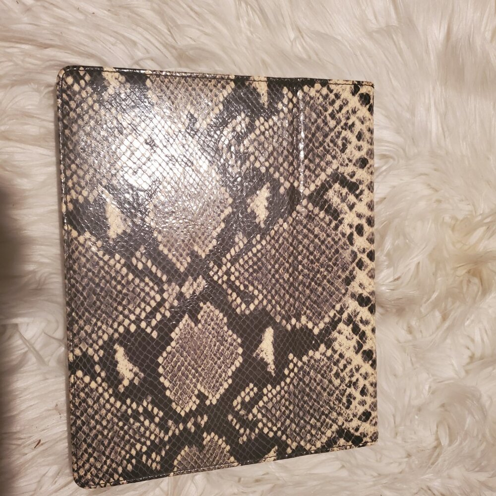 Henri Bendel Convertible Python Skin Tablet Case - Picture 2 of 9